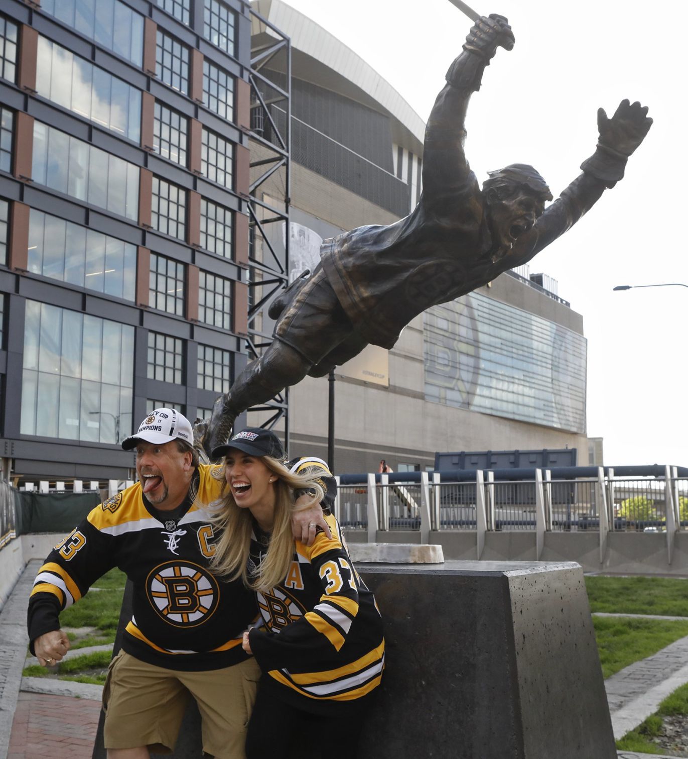 Fans arrive for Game 1 of the Stanley Cup Final